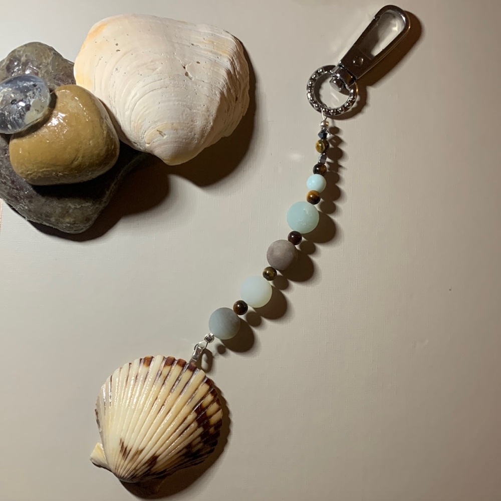 Amazonite Key Chain